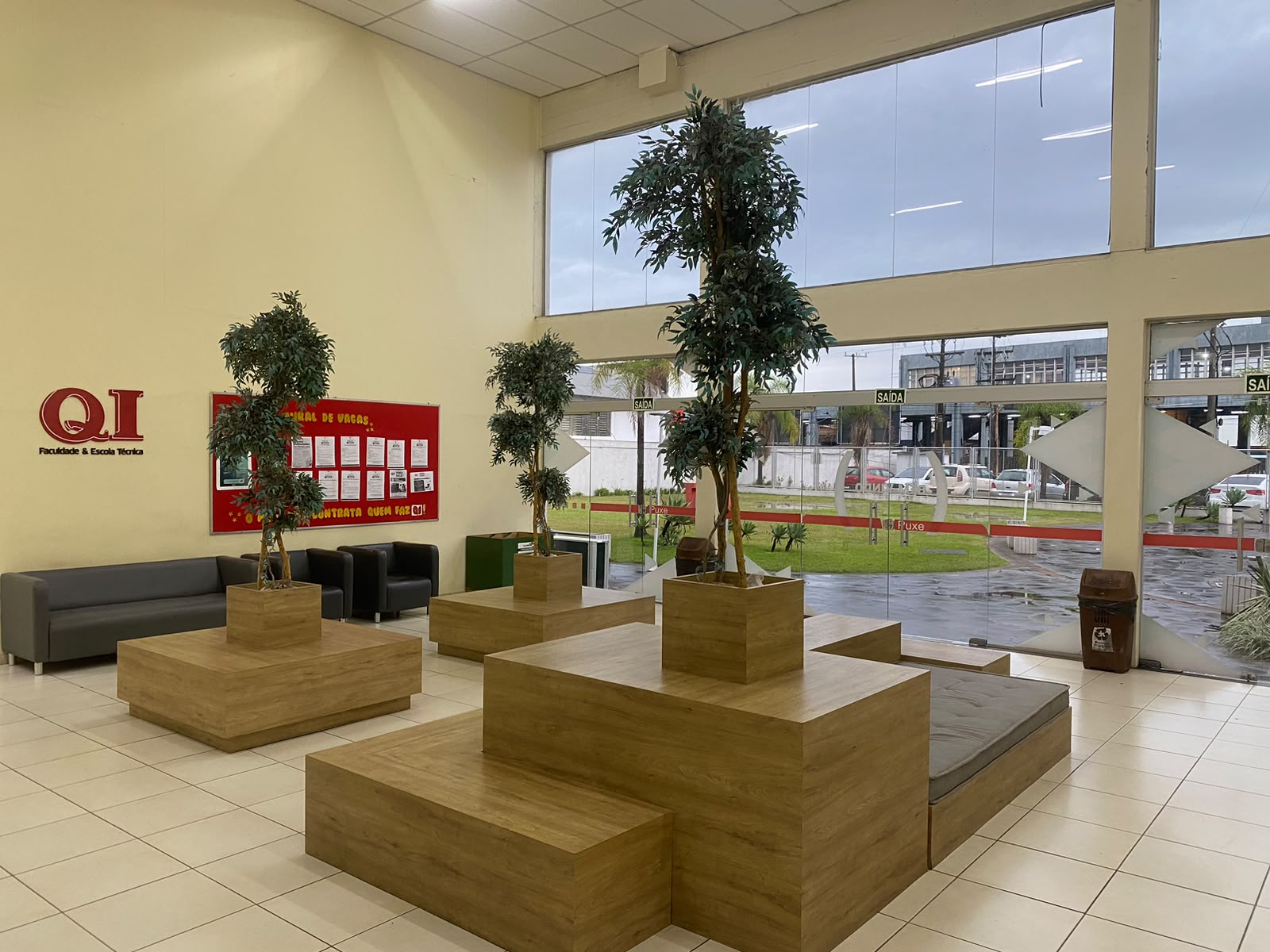 Hall de entrada — unidade QI Canoas