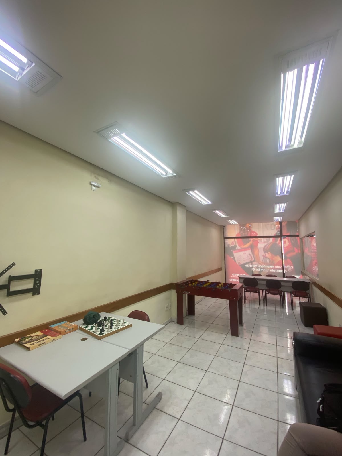 Sala de convivência — unidade QI Viamão