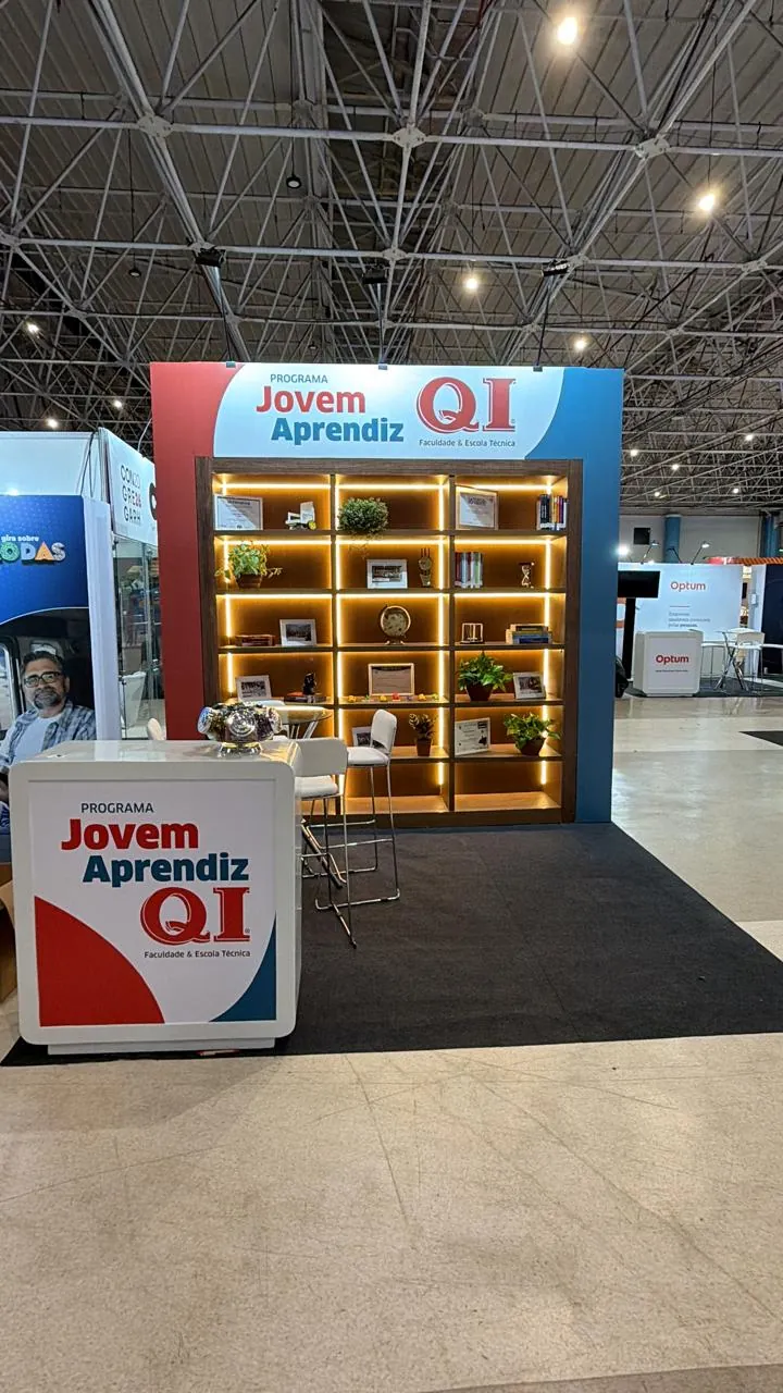 Estande da QI no CONGREGARH 2026