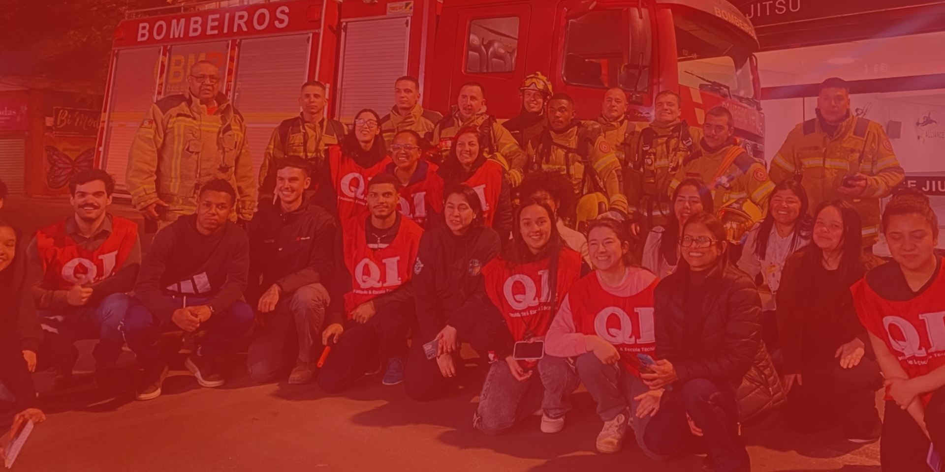 Simulado de emergência leva aprendizado prático aos alunos da QI
